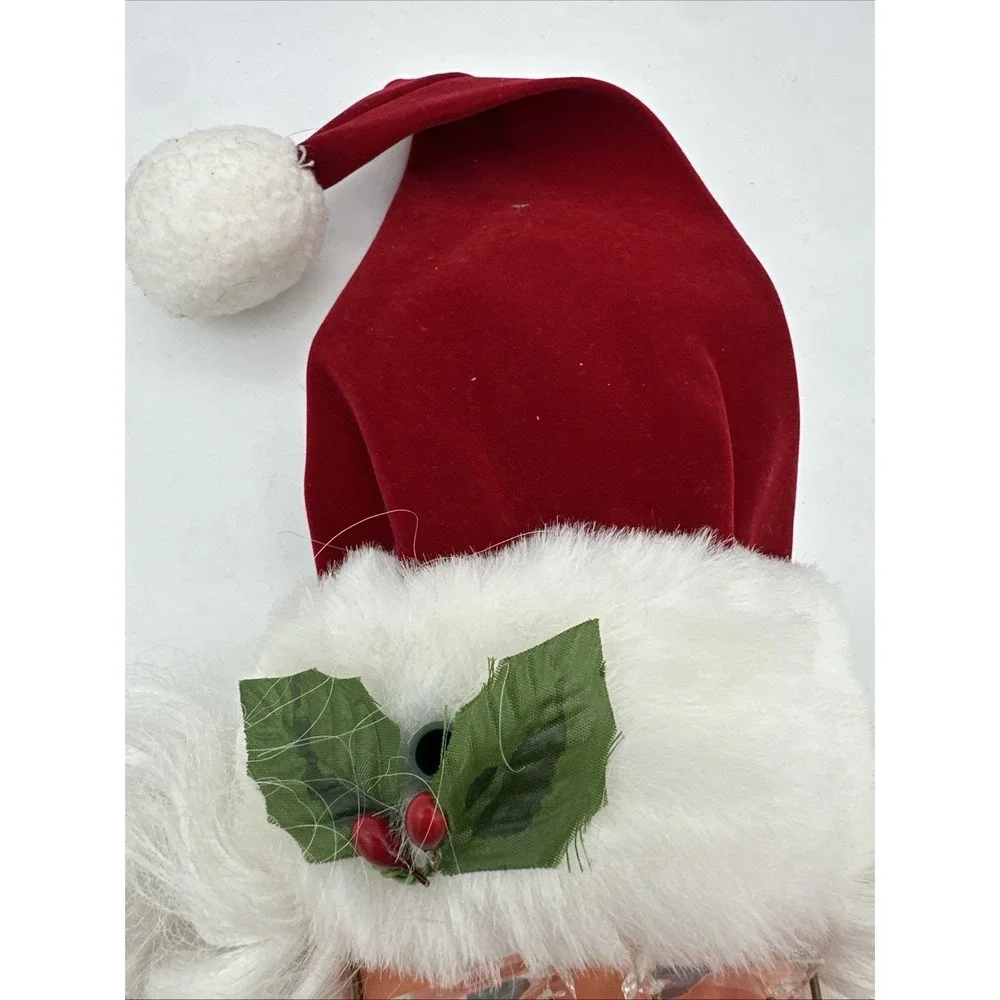 Santa Claus Musical Greeter Motion‎ Activated Plays 24 Christmas Songs Working